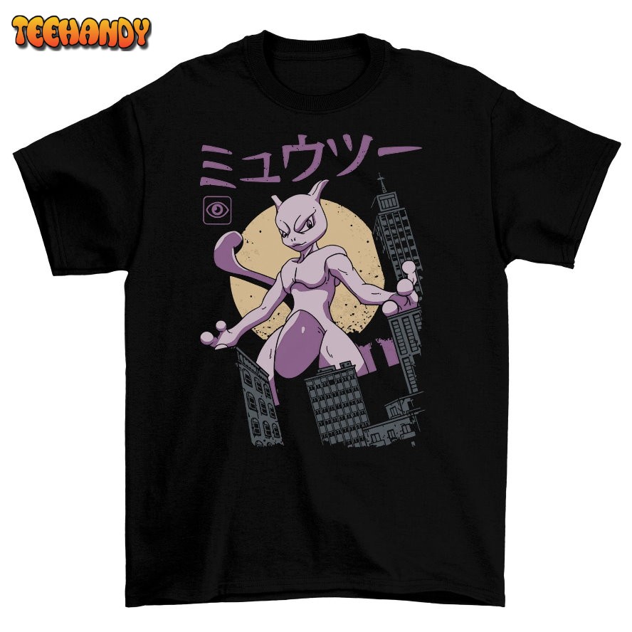 Mewtwo Psychic Type Monter Men’s T-Shirt