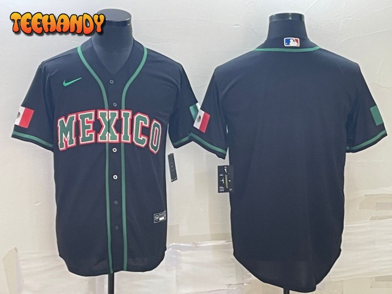 Mexico Black 2023 World Baseball Classic Jersey