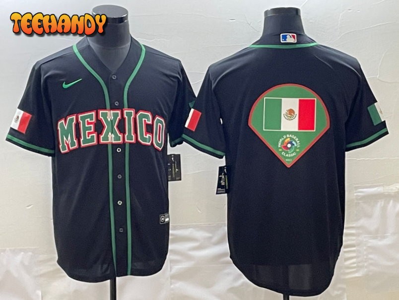 Mexico Black Flag Editon 2023 World Baseball Classic Jersey