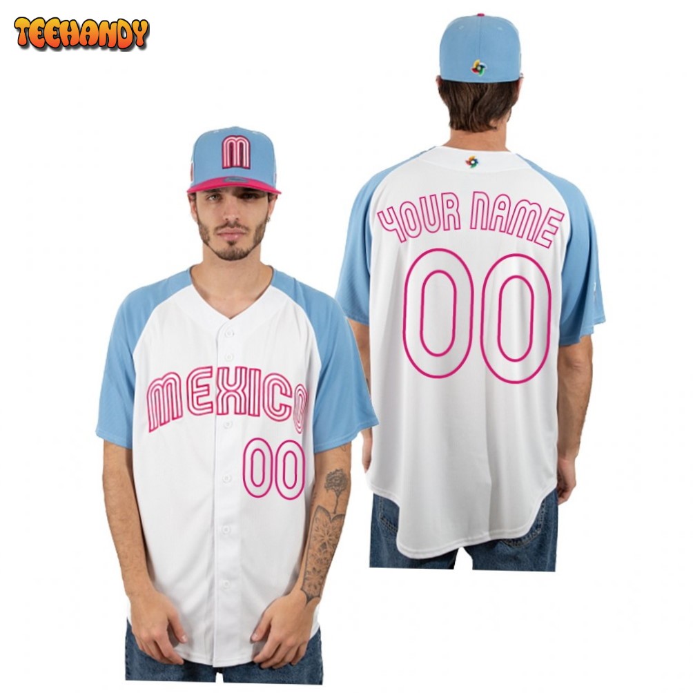 Personalized Mexico Baseball 2023 World Baseball Classic Jersey