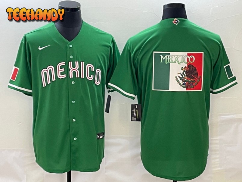 Mexico Green Flag Editon 2023 World Baseball Classic Jersey