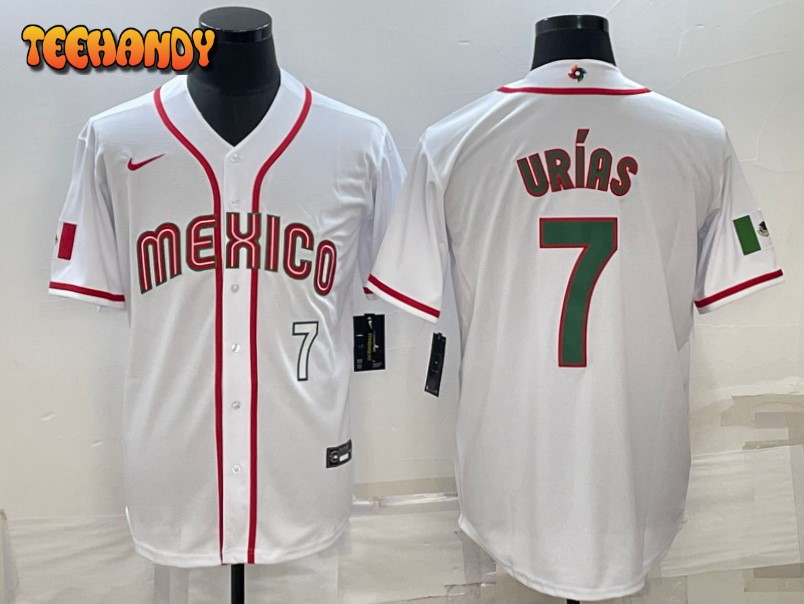 Mexico Julio Urias White White 2023 World Baseball Classic Jersey