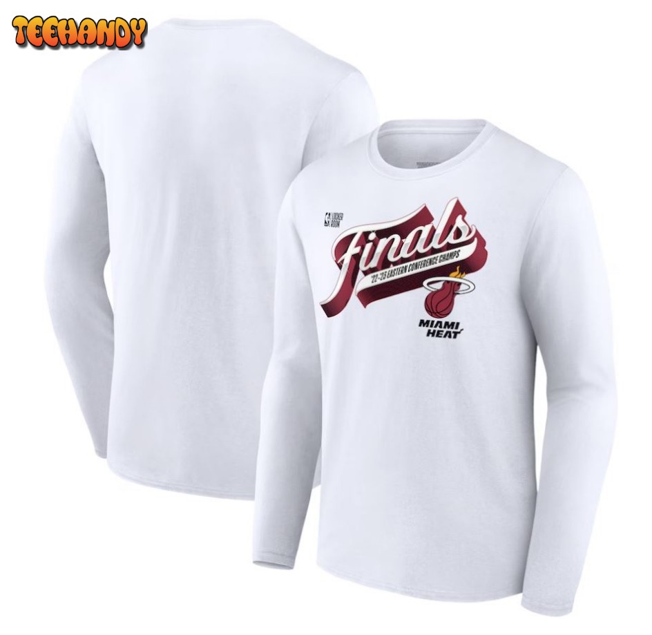 Miami Heat 2023 Eastern Conference Champions Locker Room Long Sleeve T-Shirt