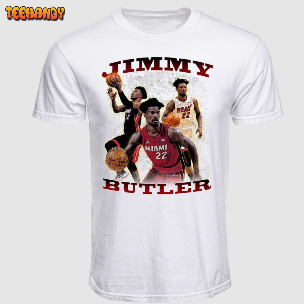 Miami Heat Basketball Jimmy Butled 22 Vintage Unisex T Shirt