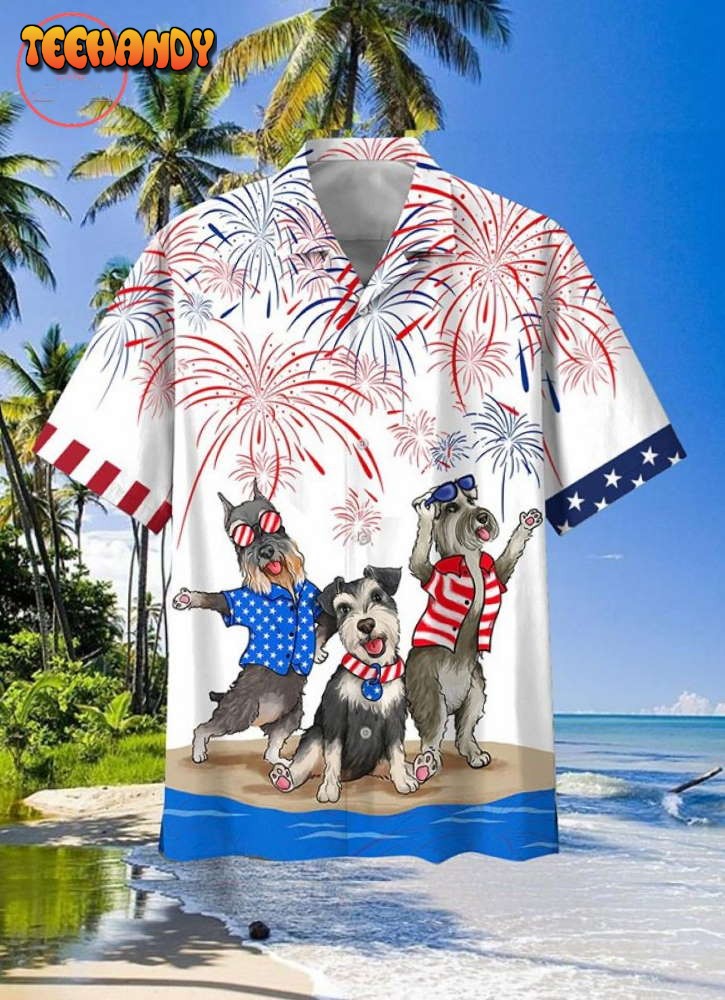 Miniature Schnauzer Independence Is Coming Hawaiian Shirt