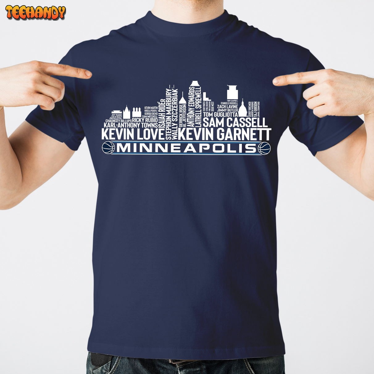 Minnesota Basketball Team All Time Legends, Minneapolis City Skyline Unisex T Shirt