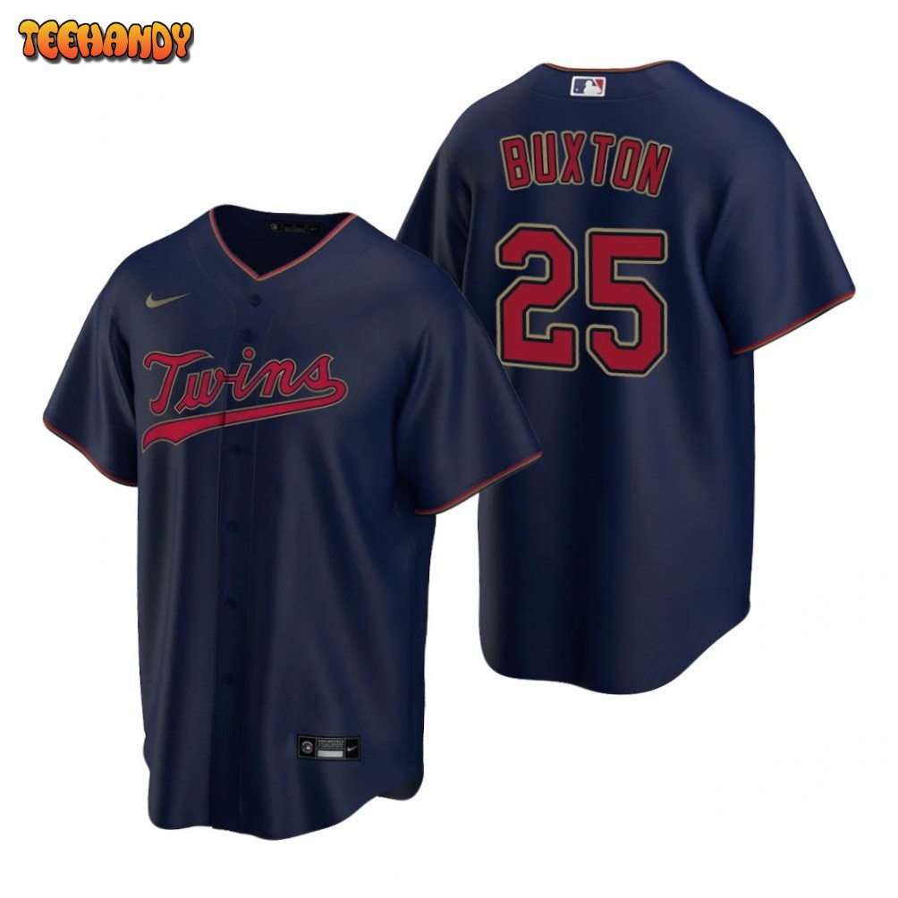 Minnesota Twins Byron Buxton Navy Alternate Replica Jersey