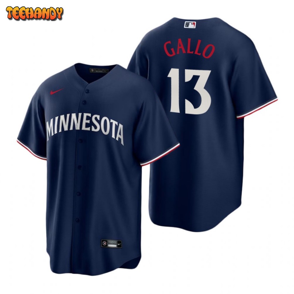 Minnesota Twins Joey Gallo Navy 2023 Alternate Replica Jersey