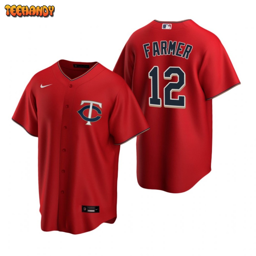 Minnesota Twins Kyle Farmer Red Alternate Replica Jersey