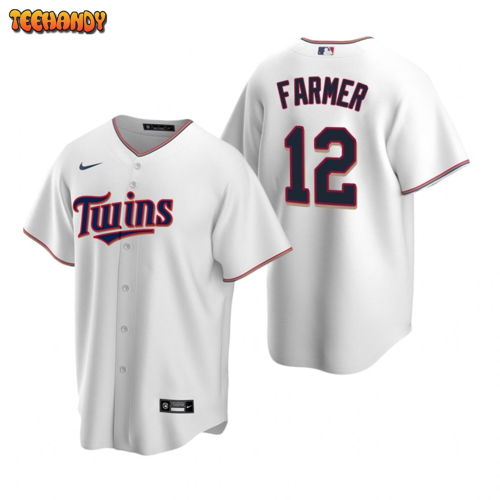 Minnesota Twins Kyle Farmer White Home Replica Jersey