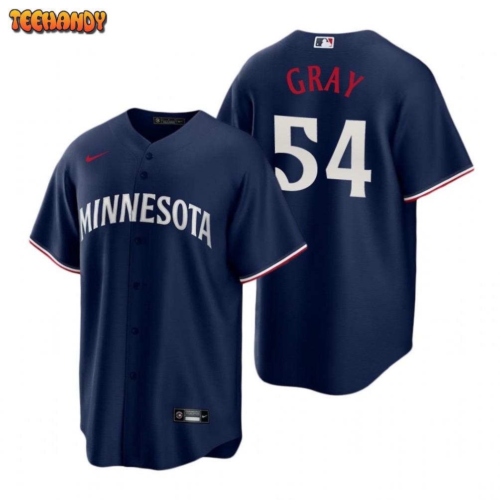 Minnesota Twins Sonny Gray Navy 2023 Alternate Replica Jersey