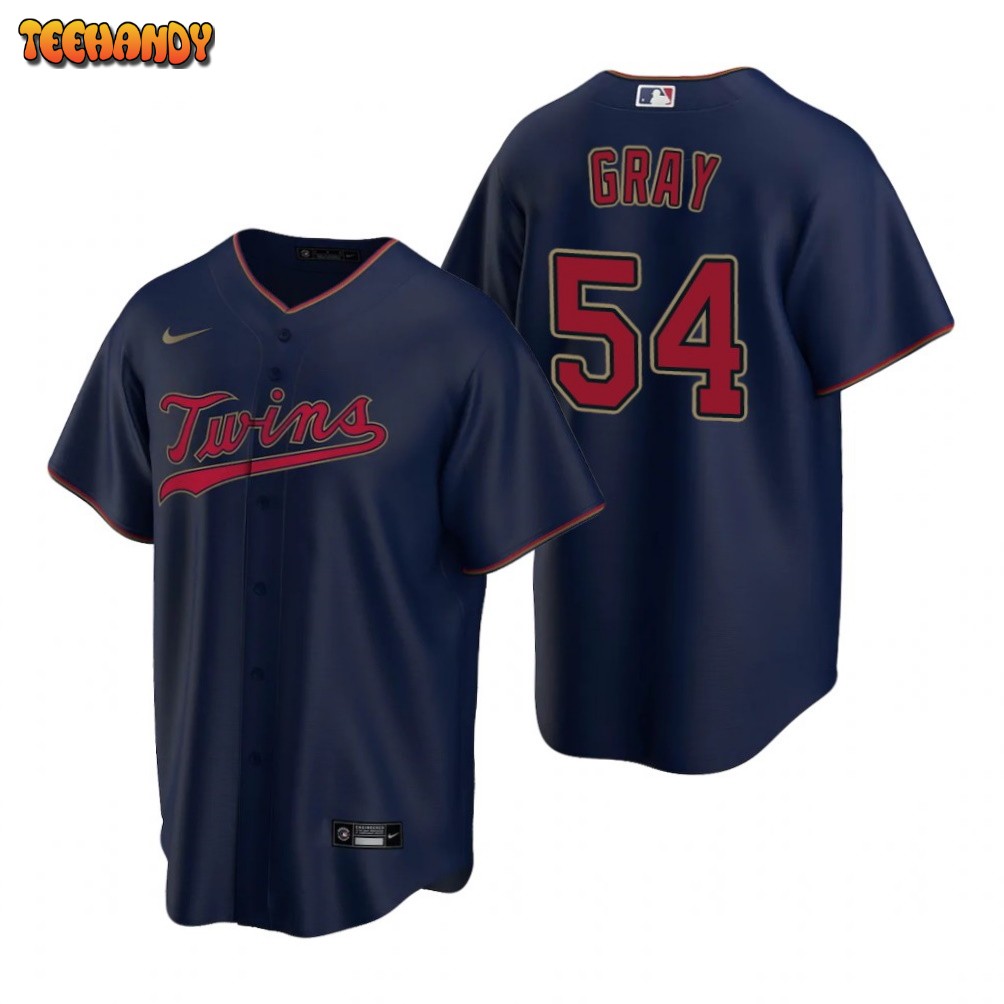 Minnesota Twins Sonny Gray Navy Alternate Replica Jersey