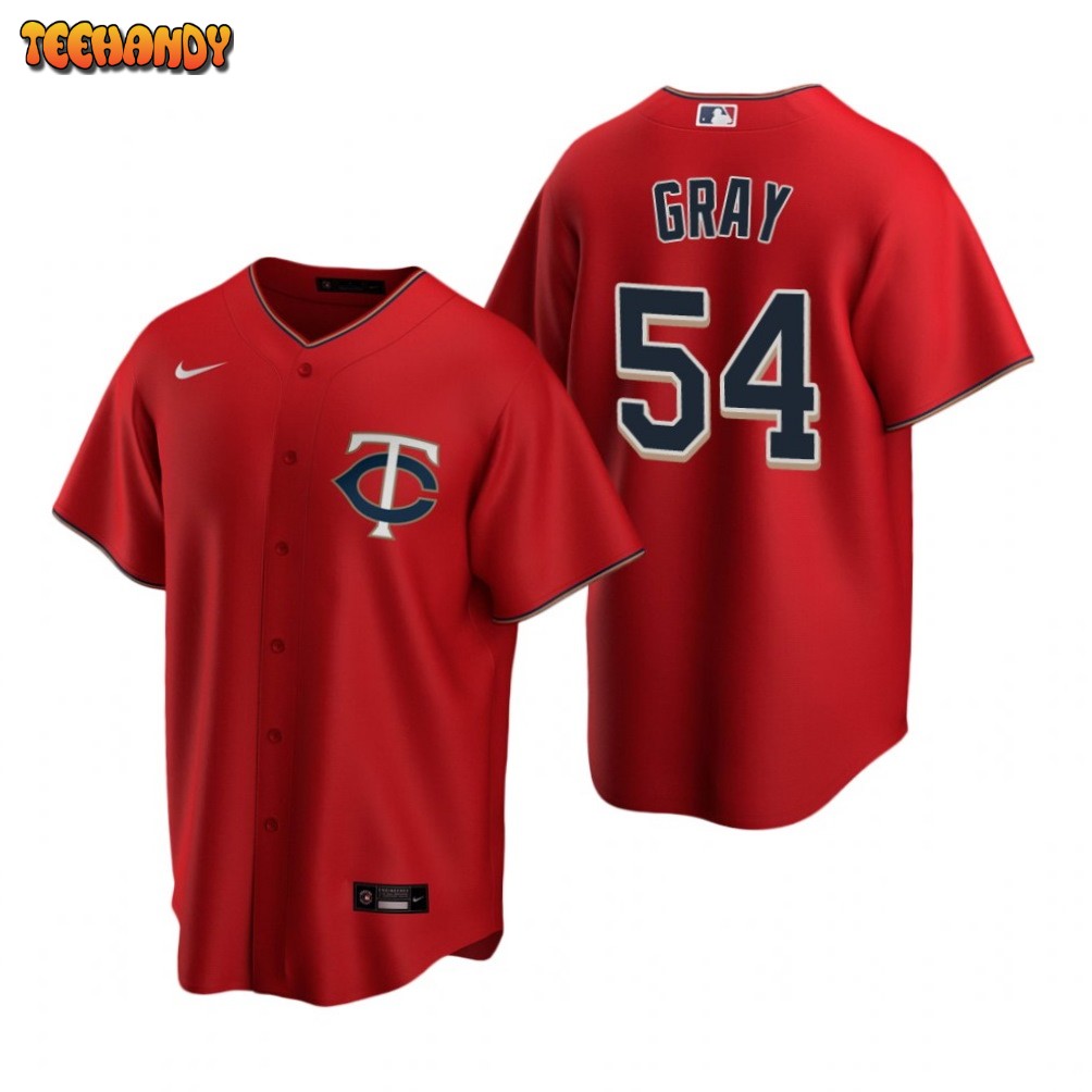 Minnesota Twins Sonny Gray Red Alternate Replica Jersey