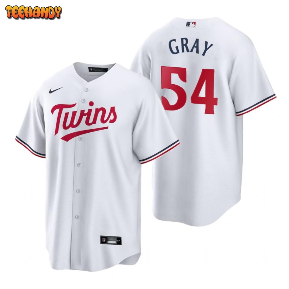 Minnesota Twins Sonny Gray White Replica Home Jersey