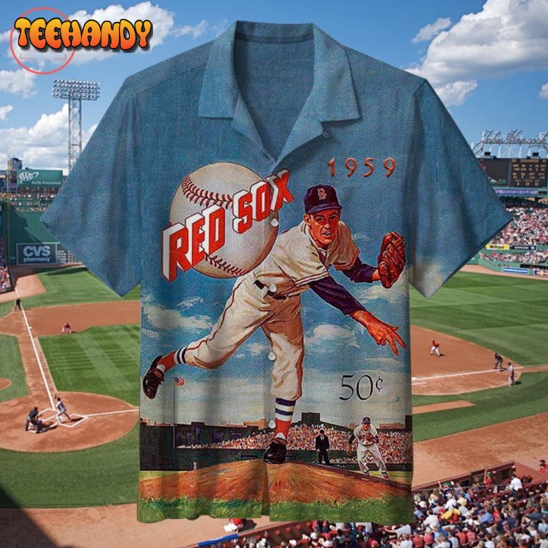 MLB 1959 Boston Red Sox Retro Hawaiian Shirt