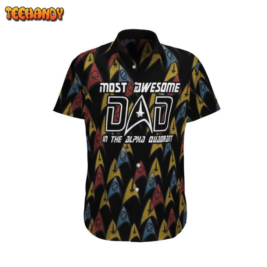 Most Awesome Dad Hawaiian Shirt