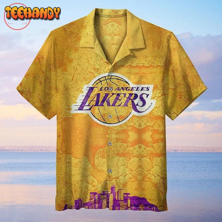 Nba Los Angeles Lakers Vintage Hawaiian Shirt