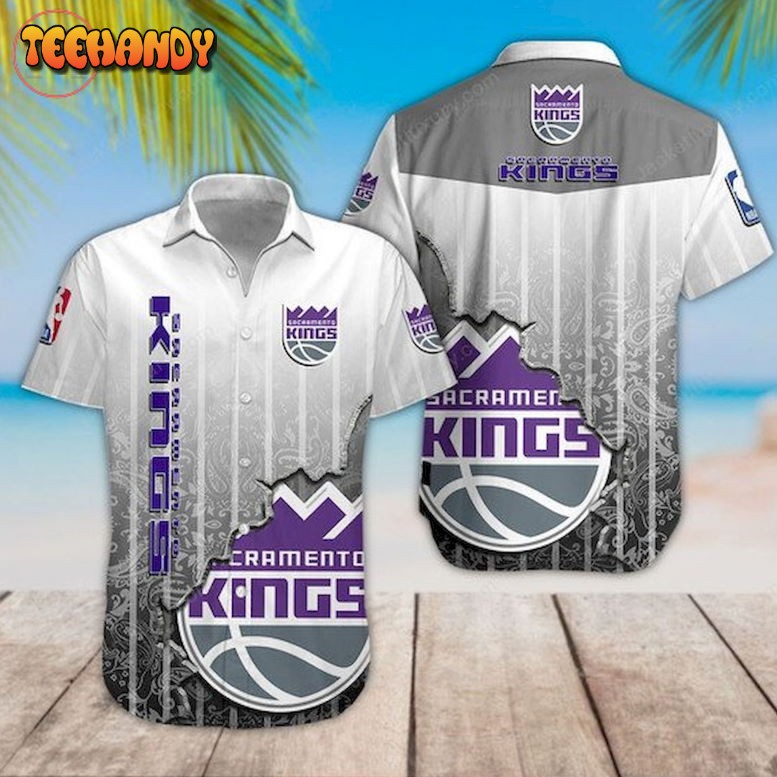 NBA Sacramento Kings Hawaiian Shirt