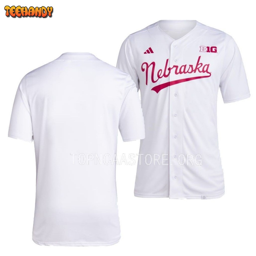 Nebraska Cornhuskers College Baseball White Jersey