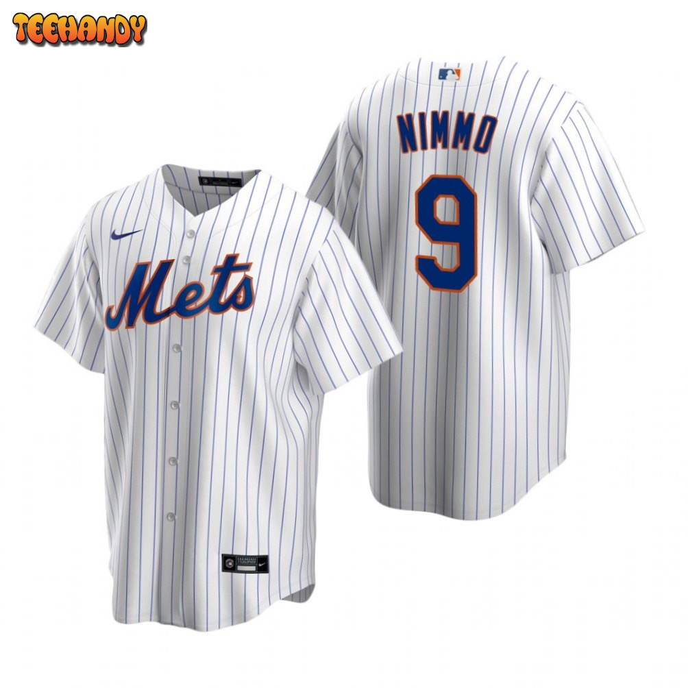 New York Mets Brandon Nimmo Nike White Replica Home Jersey