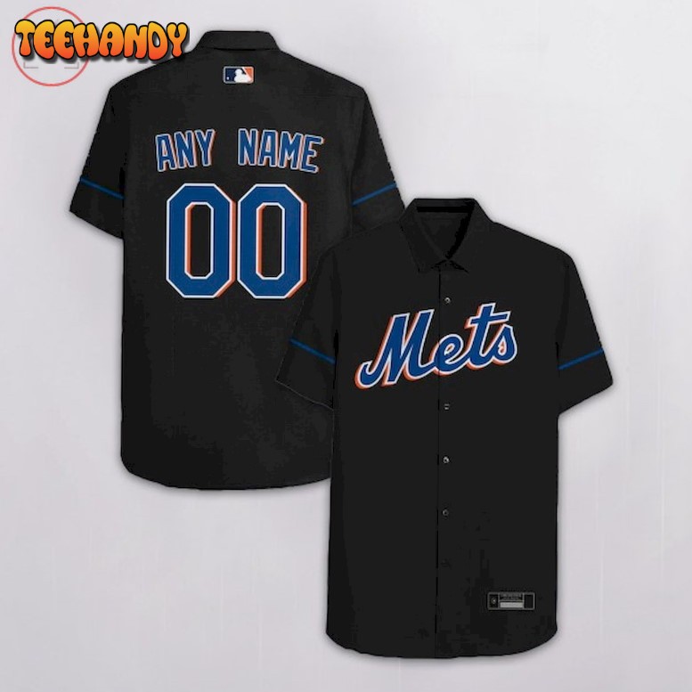 New York Mets Personalized Hawaiian Shirt