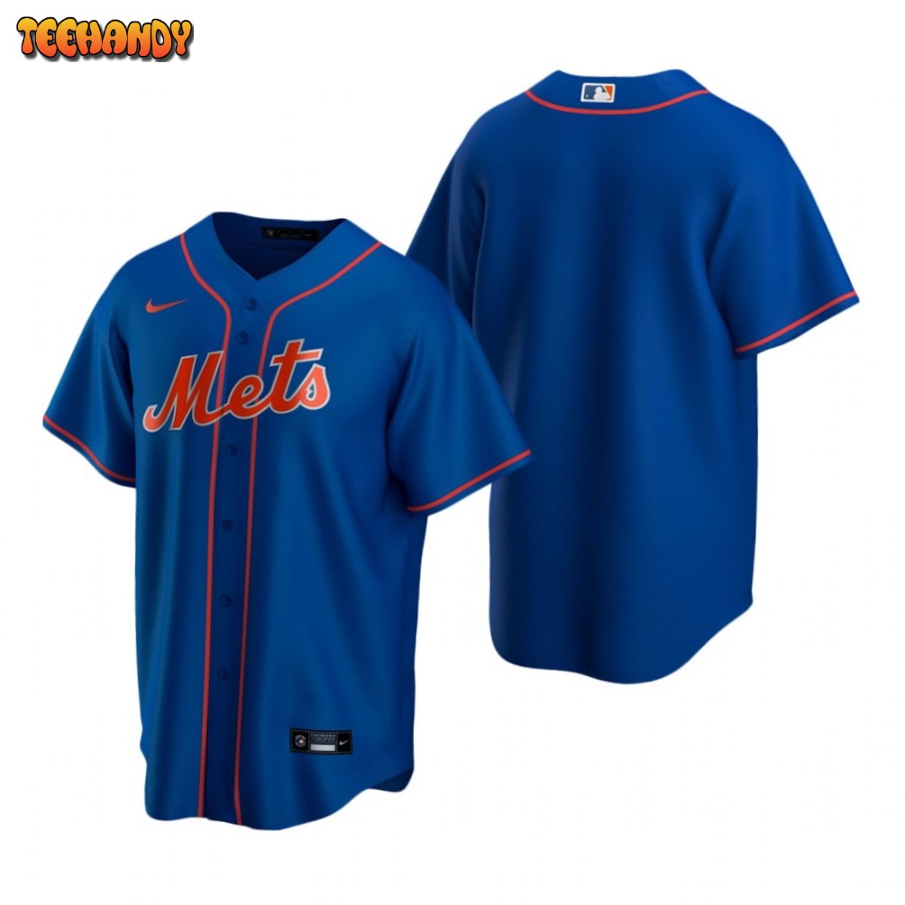 New York Mets Team Royal Replica Alternate Jersey