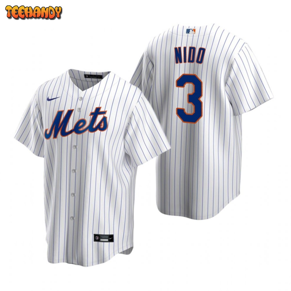 New York Mets Tomas Nido White Home Replica Jersey