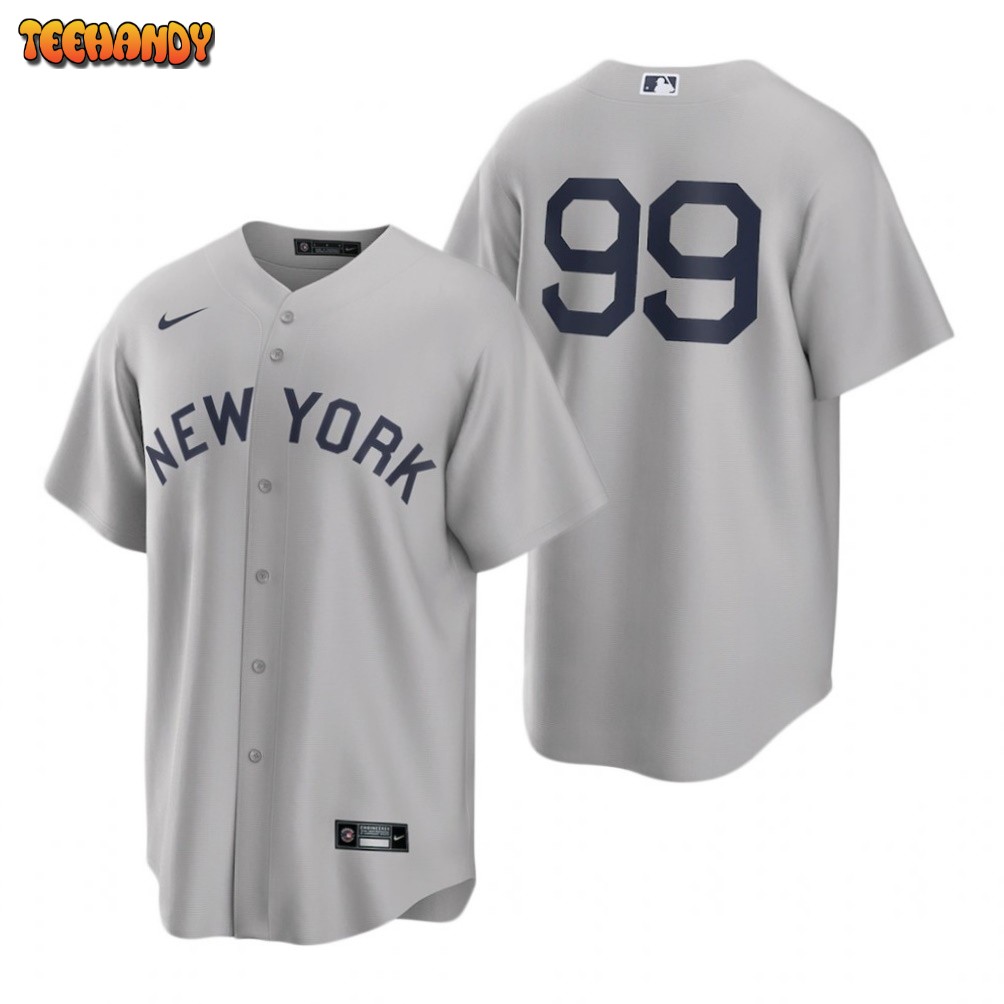 New York Yankees Aaron Judge Gray 2021 Field of Dreams Replica Jersey