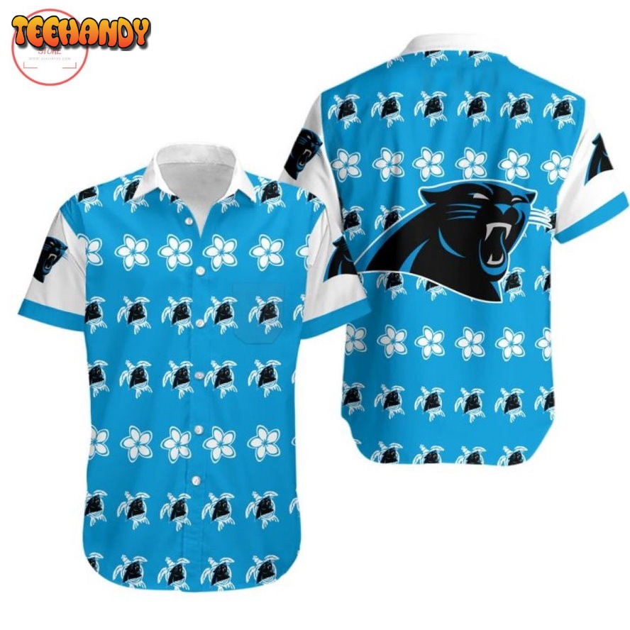 Nfl Carolina Panthers Turtle Hawaiian Shirt