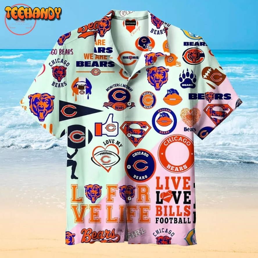 Nfl Chicago Bears Hawaiian Shirt