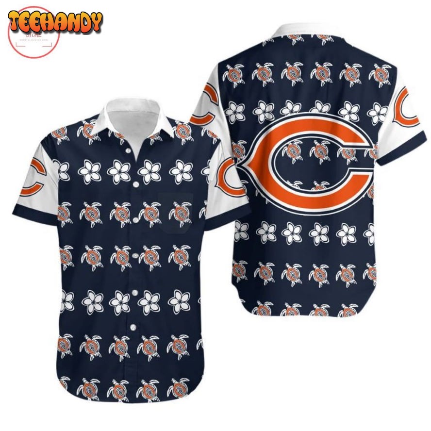 Nfl Chicago Bears Turtle Hawaiian Shirt