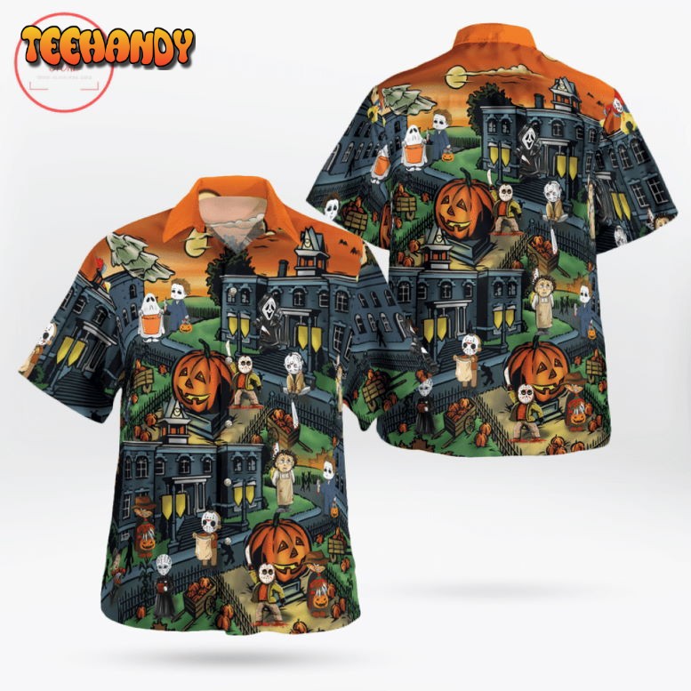 Nightmare Halloween Town Hawaiian Shirt