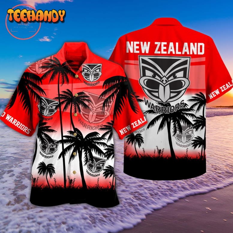 NRL New Zealand Warriors Hawaiian Shirt