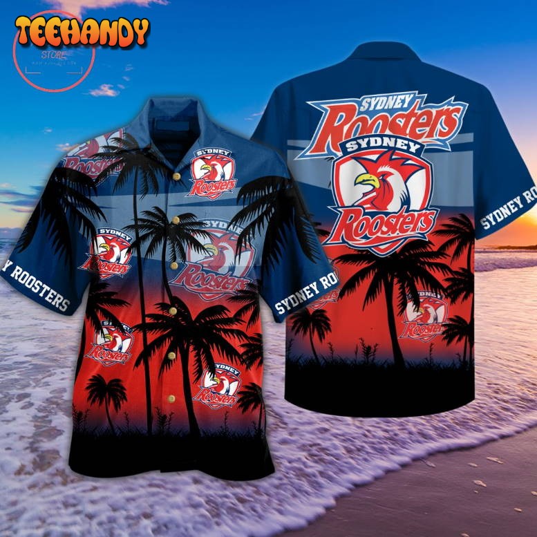 NRL Sydney Roosters Hawaiian Shirt