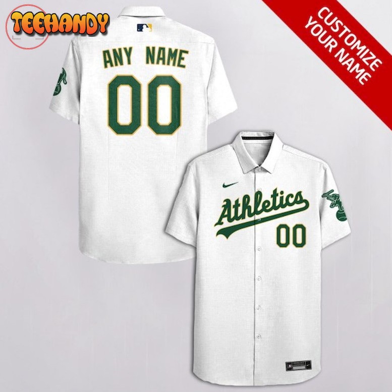 Oakland Athletics Customized Hawaiian Shirt