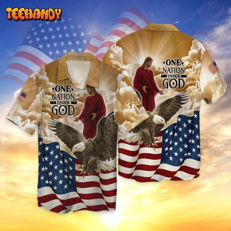 One Nation Under God Hawaiian Shirt