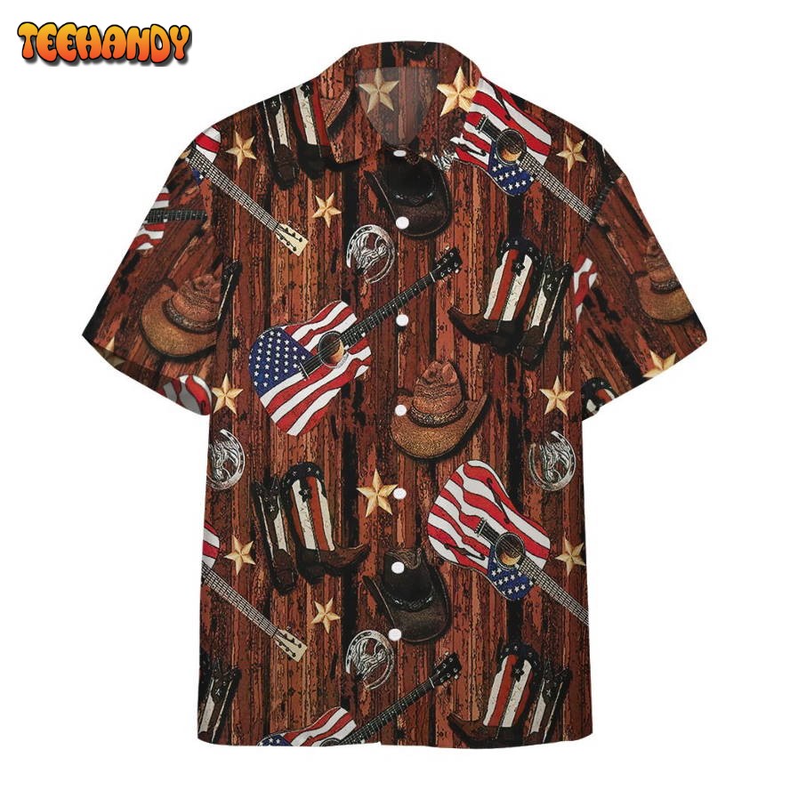 One Of A Kind Country Cowboy Hawaiian Shirt