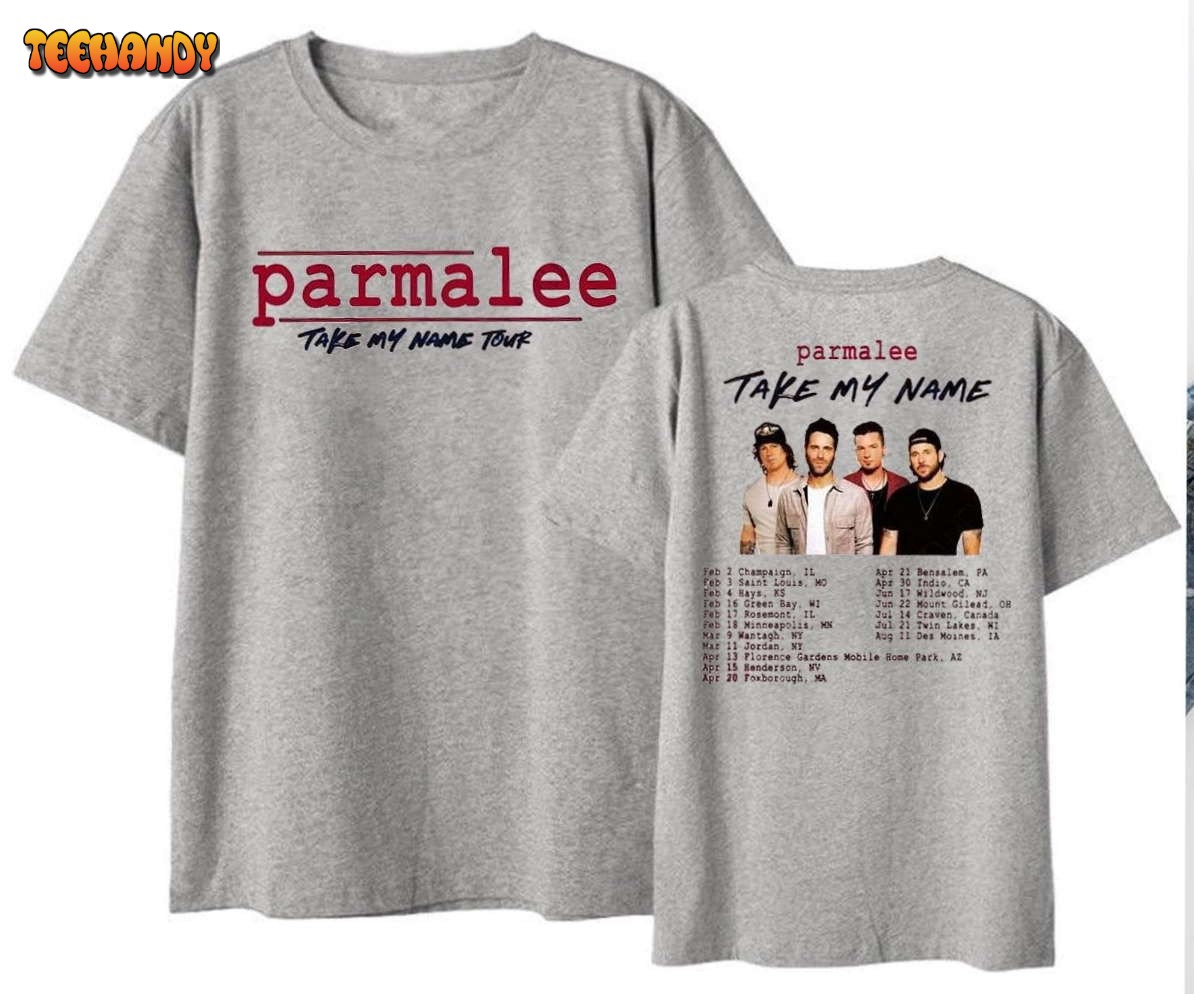 Parmalee 2023 Take My Name Tour T-Shirt, Parmalee Music Concert T-Shirt