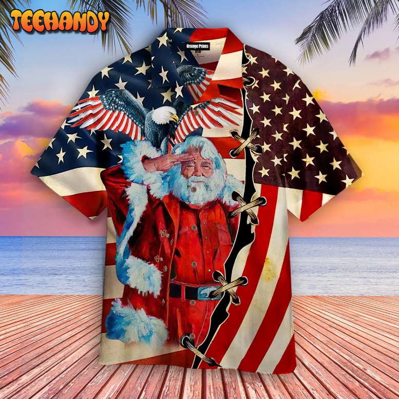 Patriotism America Christmas Hawaiian Shirt