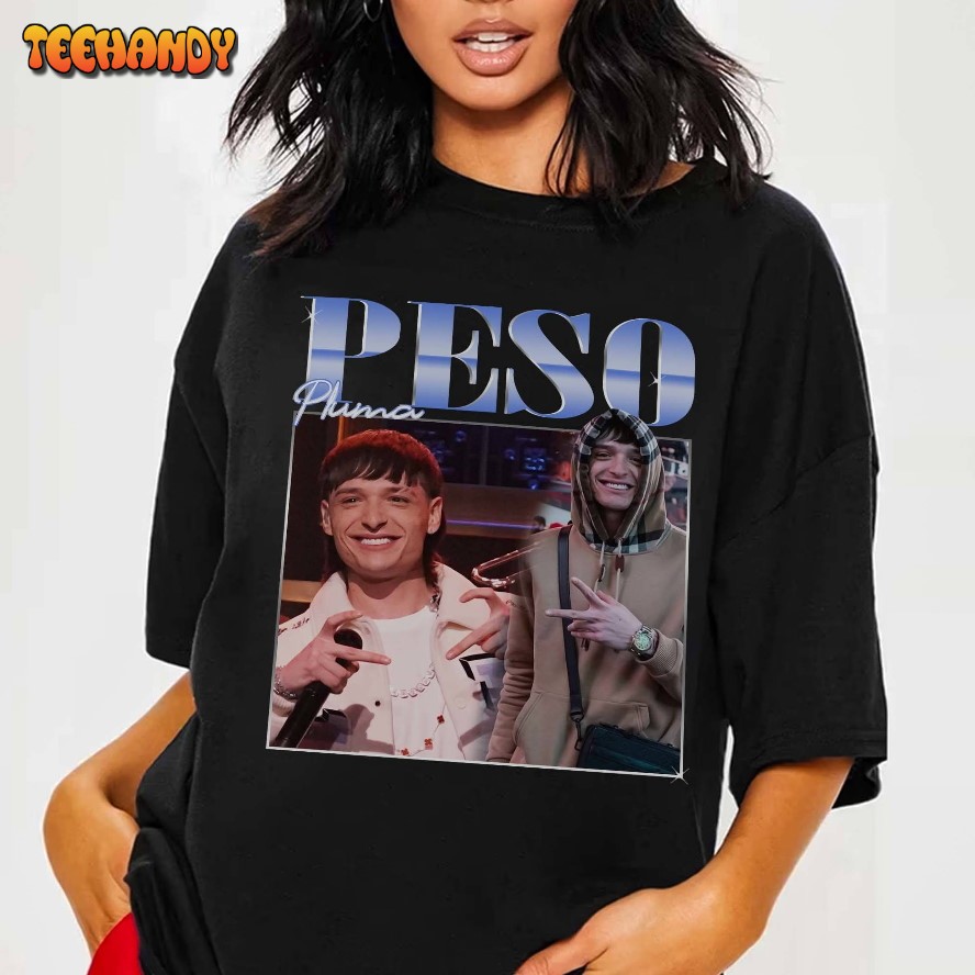 Peso Pluma Shirt  Vintage Peso Pluma Shirt Homage Peso Pluma Shirt