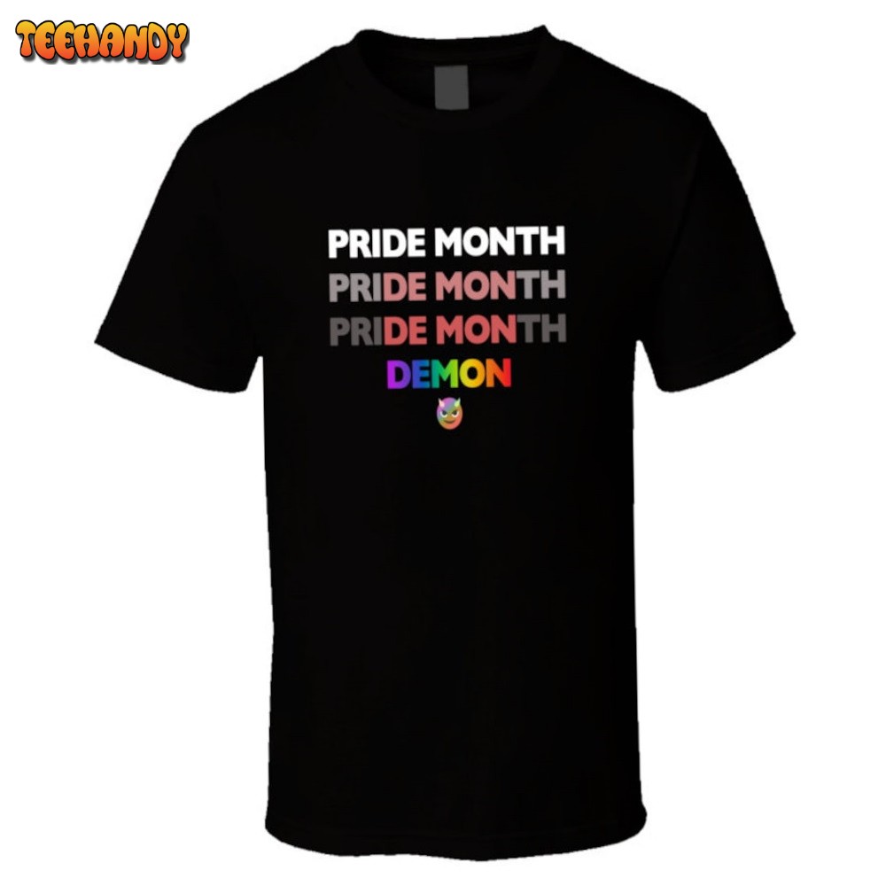 Pride Month Demon T Shirt