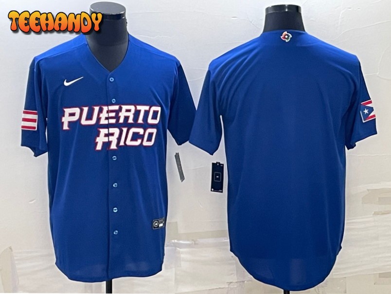 Puerto Rico Royal 2023 World Baseball Classic Jersey