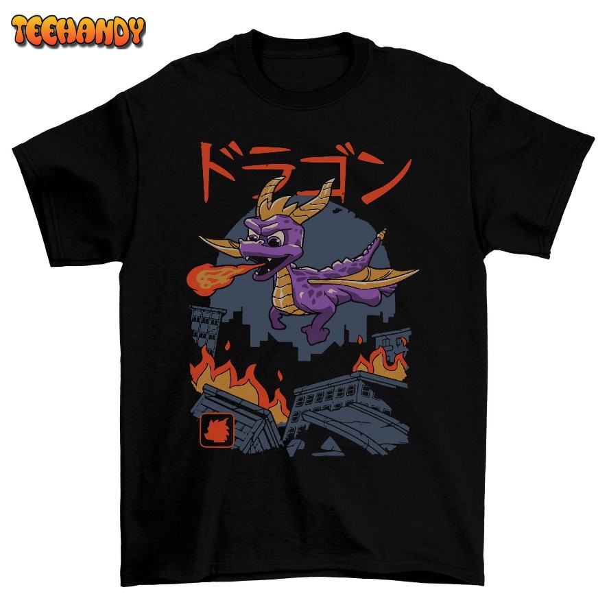 Purple Dragon Monster Men’s T-Shirt