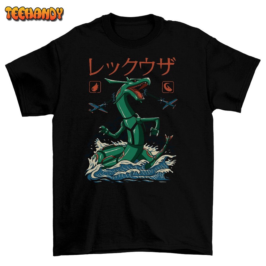 Rayquaza Dragon Monster Men’s T-Shirt