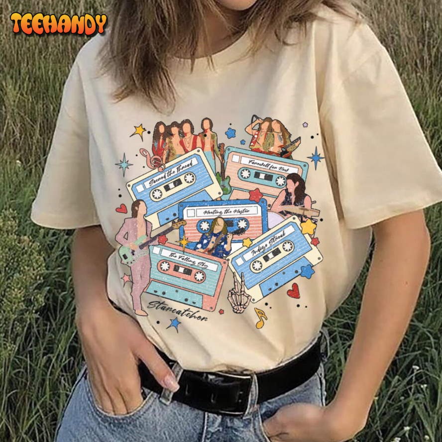 Retro Greta Cassettes Tshirt, Starcatcher World Tour 2023 Tshirt