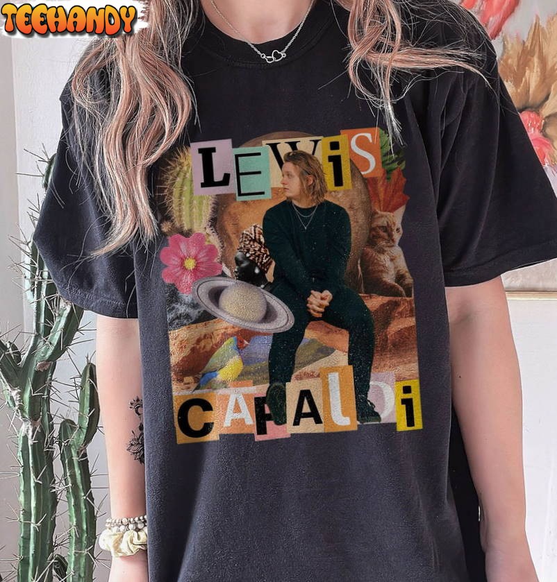 Retro Lewis Capaldi Shirt, Minimalist Sweatshirt