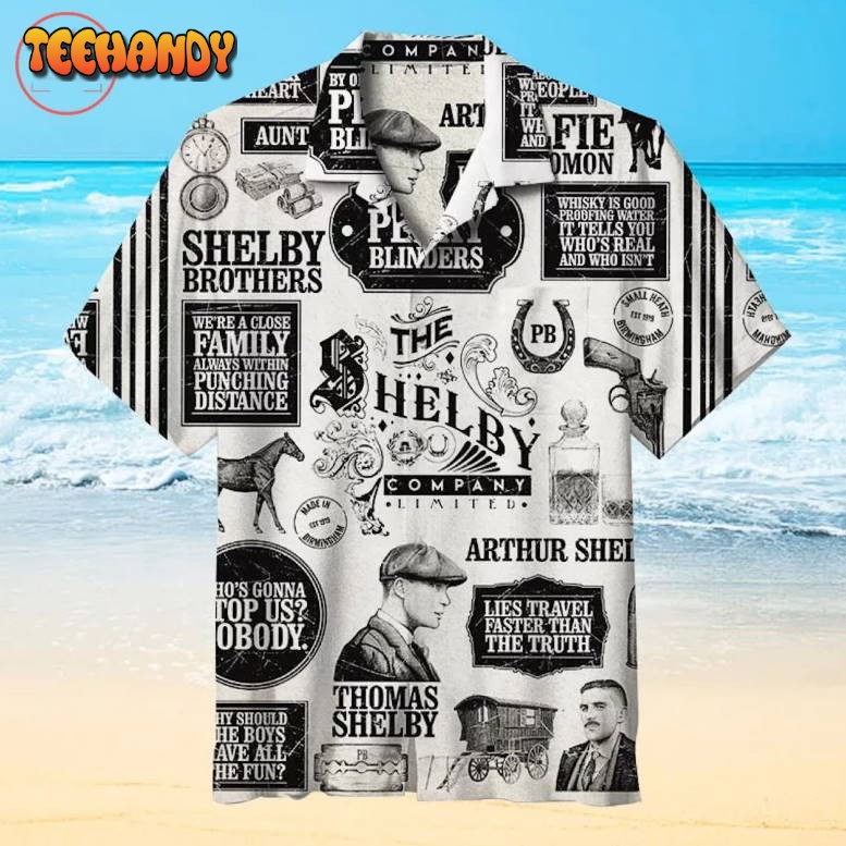 Retro Peaky Blinders Hawaiian Shirt