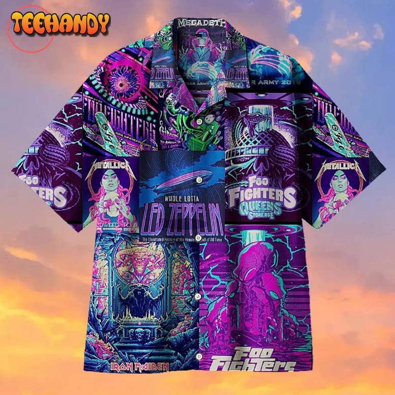 Rock Band Creative Hawaiian Shirt