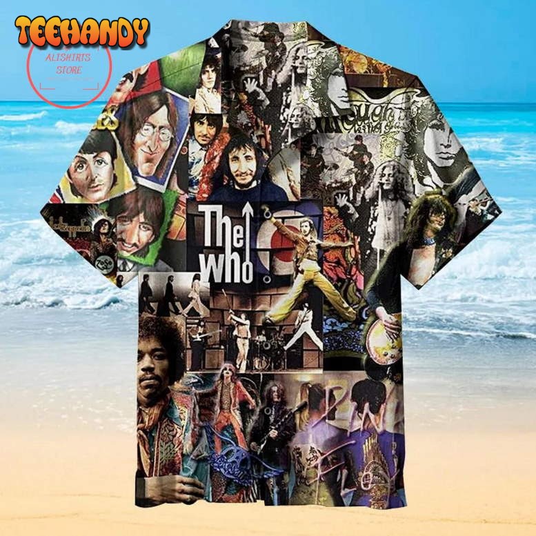 Rock Legends The Who Hawaiian Shirt