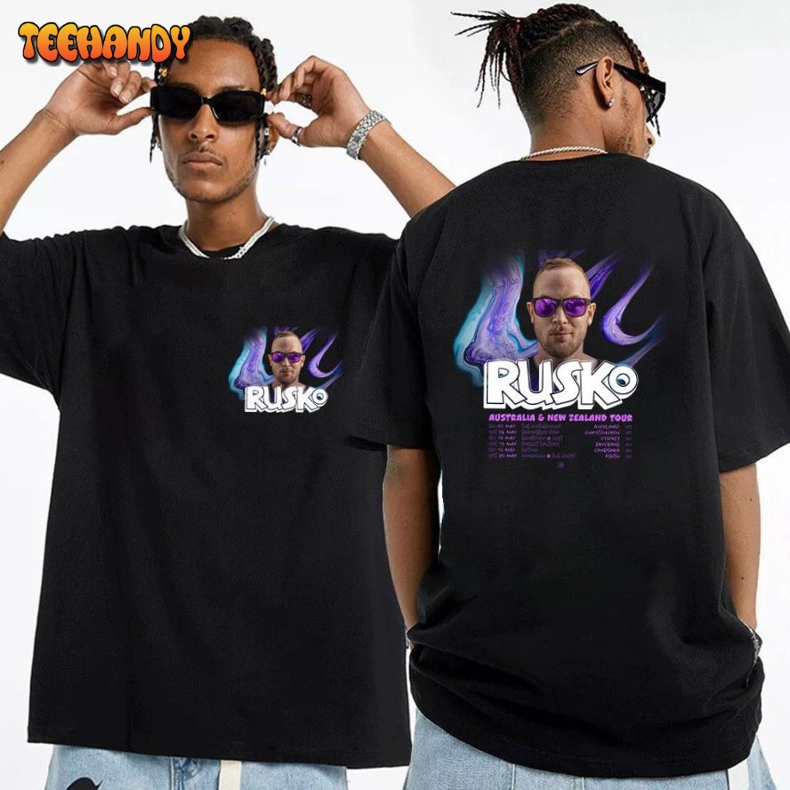 Rusko Australia and New Zealand Tour Shirt